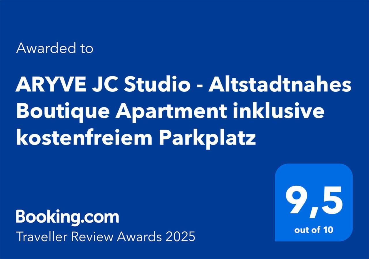 Aryve Jc Studio - Altstadtnahes Boutique Apartment Inklusive Kostenfreiem Parkplatz Erfurt Exterior foto